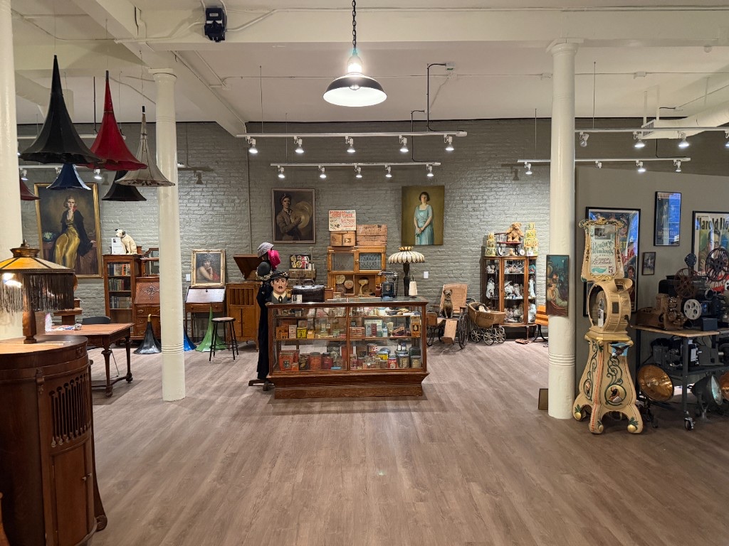The Beautiful Things exhibition at the Occidental Fine Arts Center, with paintings and objects from 1850 to 1950.